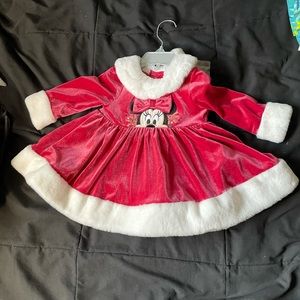 Minnie Mouse Holiday Dress 3-6 Months
